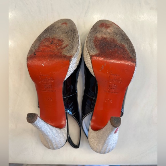 CHRISTIAN LOUBOUTIN PLATFORM SLINGBACK - Picture 5 of 9